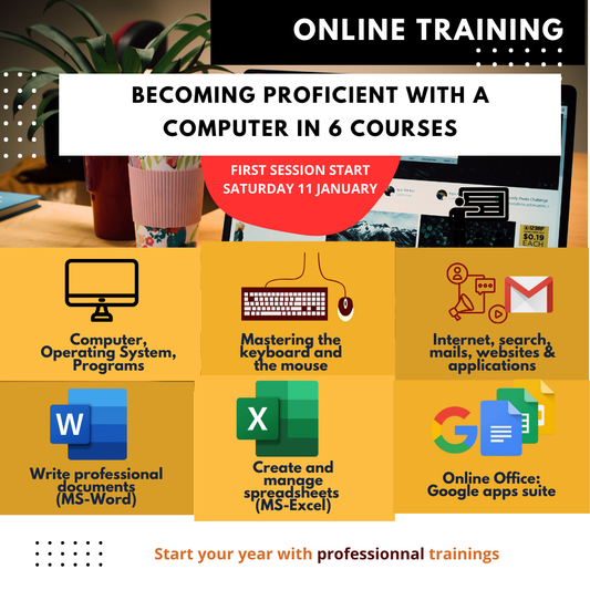 BECOMING PROFICIENT WITH A COMPUTER IN 6 COURSES