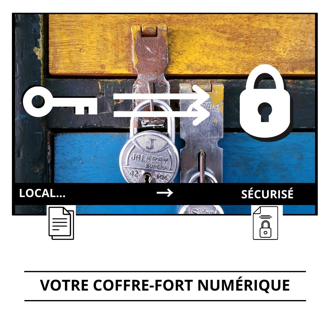 SÉCURITÉ EN LIGNE - VOTRE COFFRE-FORT NUMÉRIQUE (À VENIR)